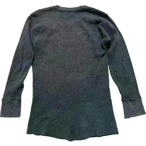 Harley Davidson 1980’s 3D Emblem Eagle Waffle Weave Thermal - Picture 3 of 5